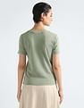 Calvin Klein Washed Ribbed Slim T-Shirt