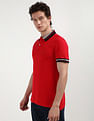 Tommy Hilfiger Two Tone Collar Regular Polo Shirt