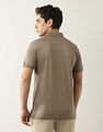 Arrow Newyork Solid Pure Cotton Polo Shirt