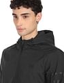 Flying Machine Solid Hooded Jacket