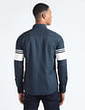 Flying Machine Colour Block Cotton Shirt