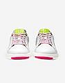 Cole Haan Women Optic White And Pink Glow GrandPrø Tennis Sneakers