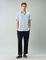Arrow Sport Air Soft Regular Fit Abstract Shirt