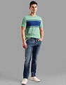 Tommy Hilfiger Medium Washed Relaxed Straight Fit Mid Rise Jeans