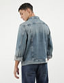 Calvin Klein Jeans Slim Fit Solid Denim Jacket