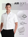 Arrow Sport Air Soft Regular Fit Vertical Striped Shirt