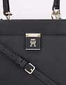 Tommy Hilfiger Logo Beige Pu Handbag