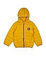 U.S. Polo Assn. Kids Logo Hooded Solid Puffer Jacket