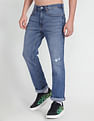 Flying Machine Bruce Bootcut Fit Stone Wash Jeans