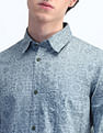 Flying Machine Slim Fit Printed Shirt