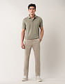 Arrow Solid Pure Cotton Polo Shirt