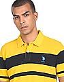 U.S. Polo Assn. Pique Striped Polo Shirt