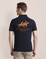 U.S. Polo Assn. Brand Embroidered Slim Polo Shirt