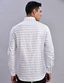 Tommy Hilfiger Striped Regular Fit Plain Woven Shirt
