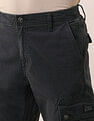 U.S. Polo Assn. Denim Co. Pure Cotton Straight Fit Twill Trousers