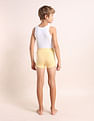USPA Innerwear Boys Cotton Spandex Solid Trunks - Pack Of 3