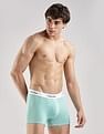 Calvin Klein Underwear Multi-Coloured Solid Low Rise Trunk - Pack Of 3