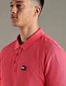 Tommy Hilfiger Solid Regular-Fit Cotton Polo Shirt