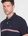 Arrow Sports Engineered Stripe Cotton Polo Shirt