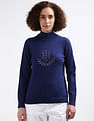Tommy Hilfiger Turtle Neck Logo Sweater