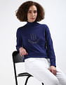 Tommy Hilfiger Turtle Neck Logo Sweater