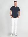 U.S. Polo Assn. Denim Co. Brandon Slim Tapered White Jeans