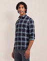 U.S. Polo Assn. Grid Tattersall Checked Twill Shirt