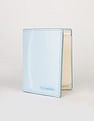 Calvin Klein Solid Blue Leather Bi-Fold Wallet