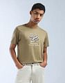 Flying Machine Graphic Printed Color Of Home T-Shirt