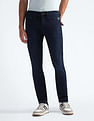 Flying Machine Mid Rise Slash Slim Tapered Fit Jeans