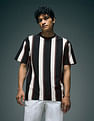 Flying Machine Vertical Striped Digitopia T-Shirt