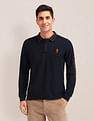 U.S. Polo Assn. Solid Slim Fit Polo Shirt