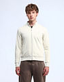 Flying Machine Solid High Neck Sweatshirt
