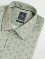 Arrow Floral Print Pure Cotton Formal Shirt