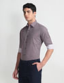 Arrow Geometric Print Manhattan Slim Shirt