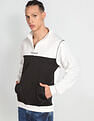 Flying Machine Half Zip Colour Block Sweatshirt