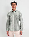 U.S. Polo Assn. Denim Co. Vertical Striped Slim Fit Shirt