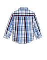 Tommy Hilfiger Kids Boys Checks Regular-Fit Cotton Shirt