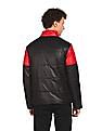 Flying Machine Hooded Long Sleeve Colour Block Jacket