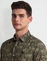 U.S. Polo Assn. Denim Co. Floral Print Slim Fit Shirt