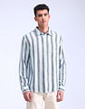Flying Machine Regular Fit Dobby Shirt