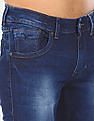 Flying Machine Men Dark Blue Jackson Skinny Fit Low Rise Jeans