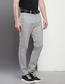 Calvin Klein Belted Modern Twill Slim Fit Chinos