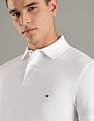 Tommy Hilfiger Solid Regular Fit Cotton Polo T-Shirt