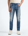 Flying Machine Slash Slim Tapered Fit Stone Wash Jeans