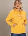 U.S. Polo Assn. Women Brand Print Hooded Sweatshirt