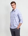 Arrow Sport Midscale Checked Manhattan Slim Fit Shirt
