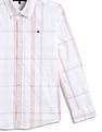 Tommy Hilfiger Kids Boys Plaid Check Regular Shirt