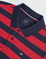 Arrow Sports Horizontal Stripe Polo Shirt