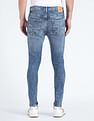 Flying Machine Morrison Skinny Cropped Acid Wash Jeans